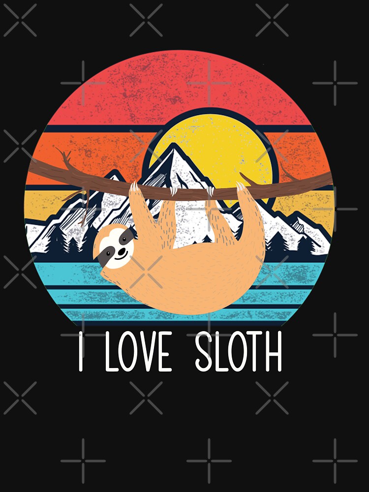 sloth lover by virilamissa T-Shirts, Hoodie, Sweatshirt | BlankRebels.com (Image 3)