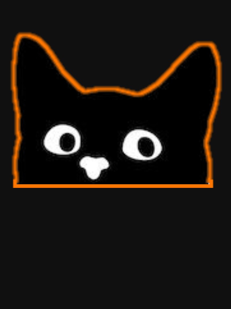 Black cat looking at you Halloween spooky black cat by Menariya T-Shirts, Hoodie, Sweatshirt | BlankRebels.com (Image 3)