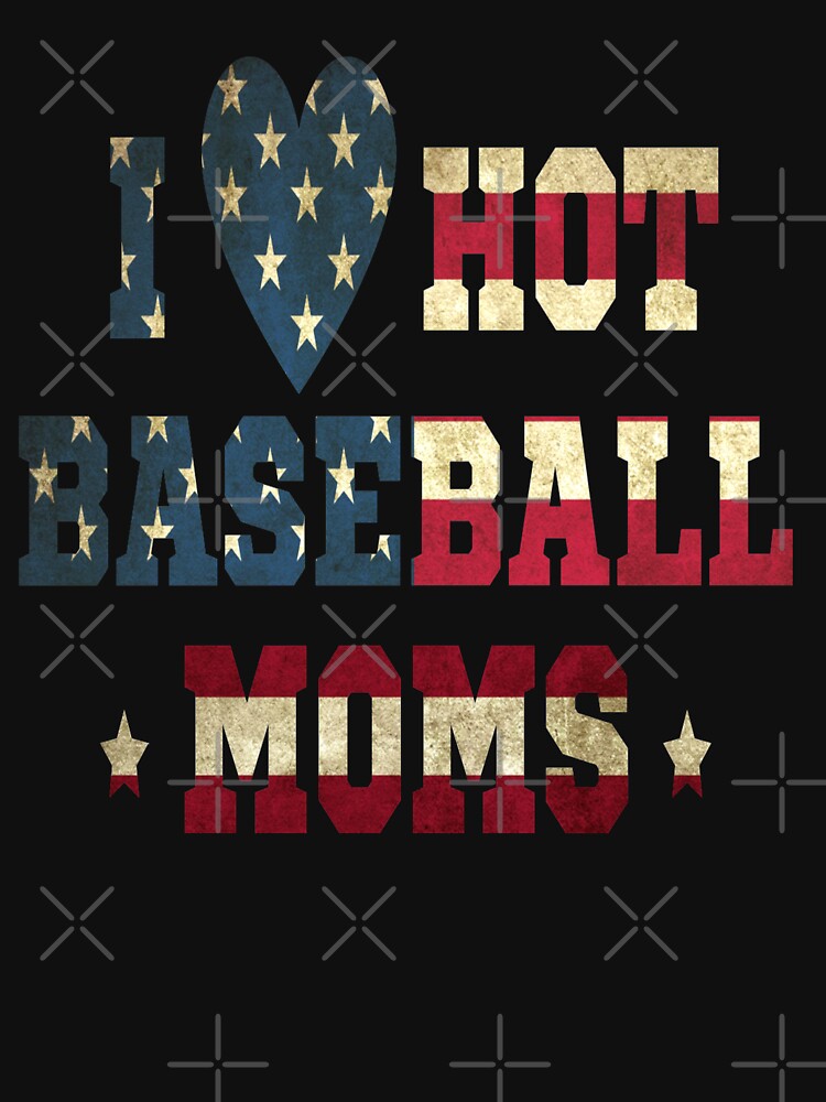 I Love Hot Baseball Moms by OMG Outfits T-Shirts, Hoodie, Sweatshirt | BlankRebels.com (Image 3)