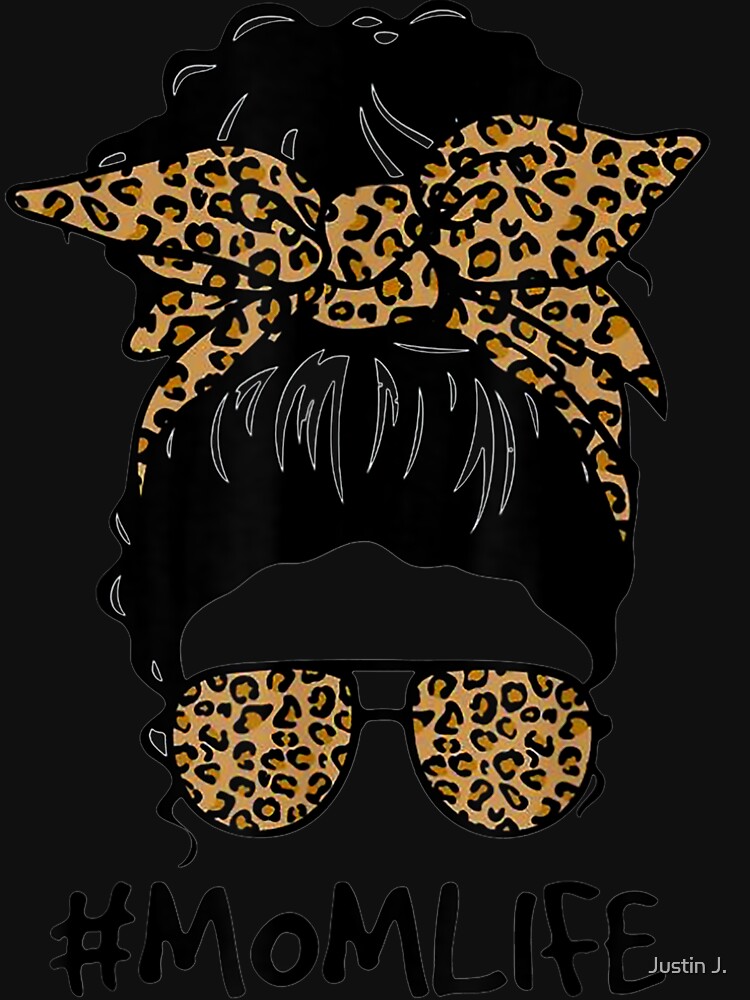 Mom Life Leopard #MOMLIFE T-Shirts, Hoodie, Sweatshirt