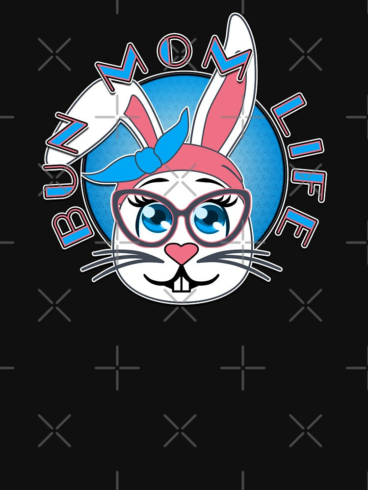 Bun Mom Life Cute Messy Bunny Mother Inspiration Slogan by CRHPOD20 T-Shirts, Hoodie, Sweatshirt | BlankRebels.com (Image 3)