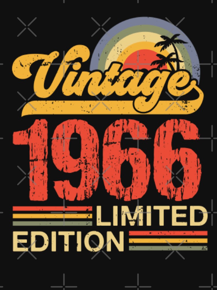 Retro Vintage 1966 Limited Edition Design by SYMEshop T-Shirts, Hoodie, Sweatshirt | BlankRebels.com (Image 3)