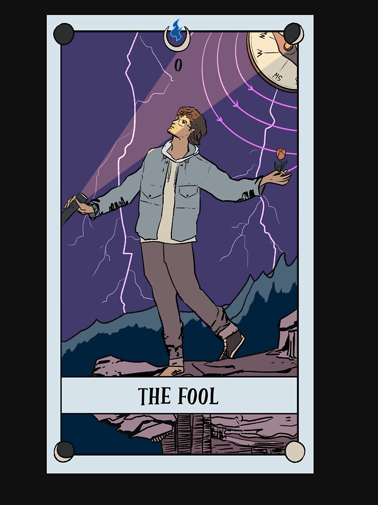 The Fool - Lunamand Tarot by William Novak T-Shirts, Hoodie, Sweatshirt | BlankRebels.com (Image 3)