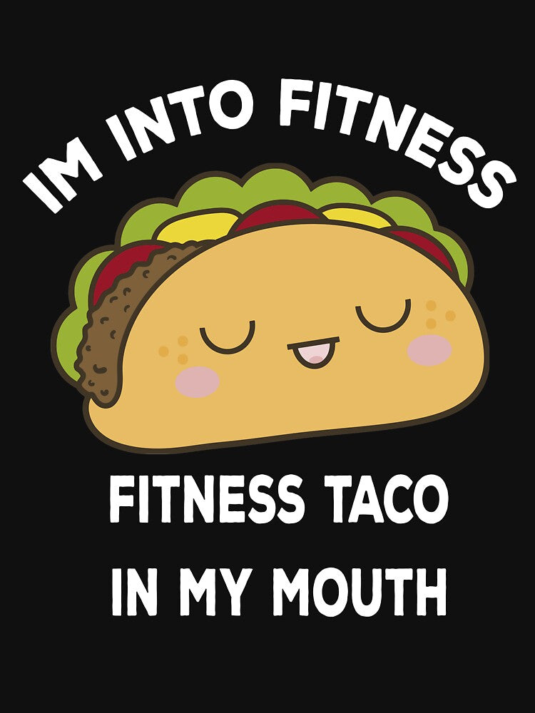 Fitness Taco In My Mouth by jamal-alkhalf T-Shirts, Hoodie, Sweatshirt | BlankRebels.com (Image 3)