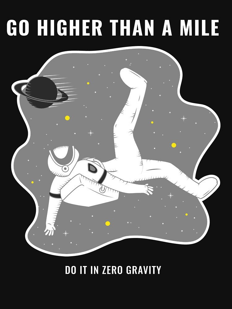 Zero Gravity Astronaut – Floating Space Explorer Art – Cosmic Sci‑Fi Aesthetic by TKOprintdesigns T-Shirts,... (Image 3)