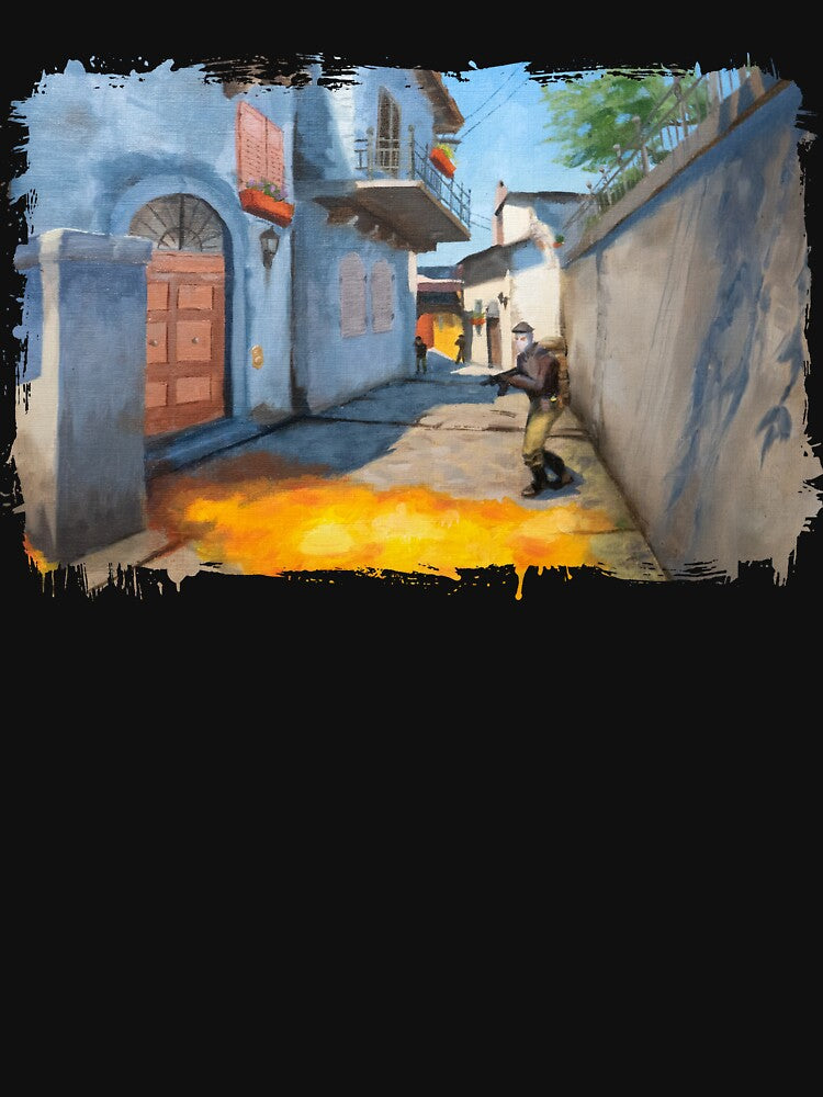 CSGO, Inferno - Banana | Oil Painting by shreyasfineart