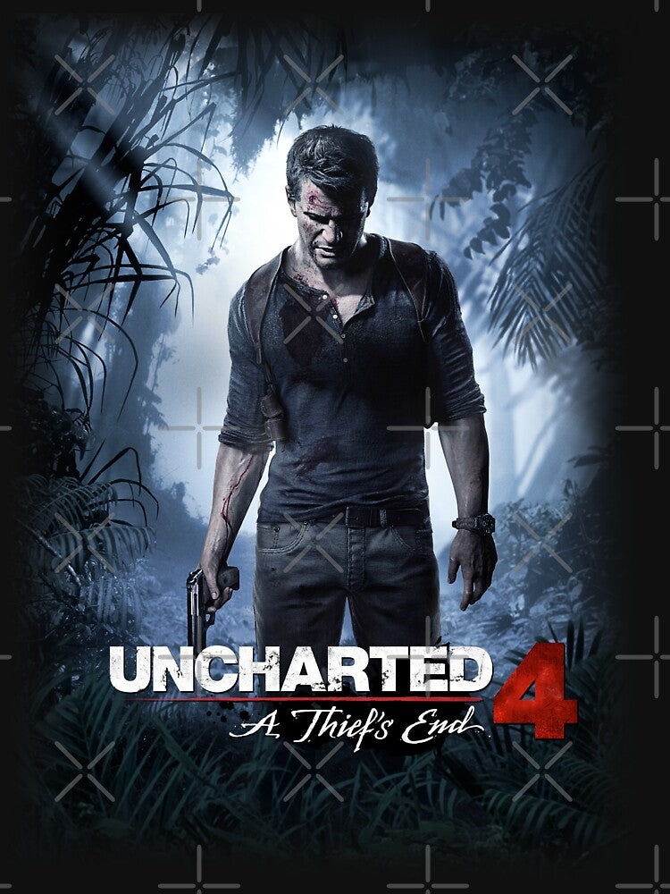 Uncharted 4 T-shirt by rubinho146