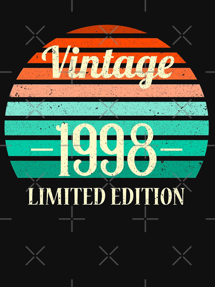 Retro Vintage Birthday Year Limited Edition T-Shirt Gift by SzilviaHDesign Hoodie, Sweatshirt | BlankRebels.com (Image 3)