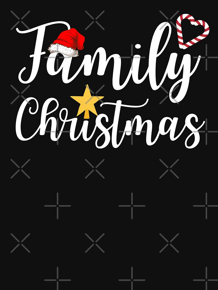 I Love My Family Cute Family Christmas by ohmier T-Shirts, Hoodie, Sweatshirt | BlankRebels.com (Image 3)