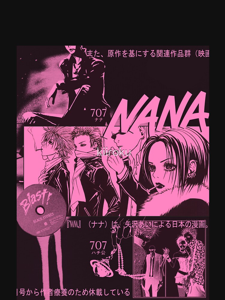 NANA anime design poster by kiiroku T-Shirts, Hoodie, Sweatshirt | BlankRebels.com (Image 3)