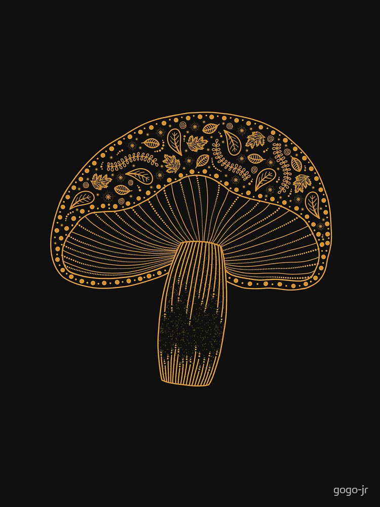 Dark Academia Fairy Mushroom Cottagecore Aesthetic by gogo-jr T-Shirts, Hoodie, Sweatshirt | BlankRebels.com (Image 3)