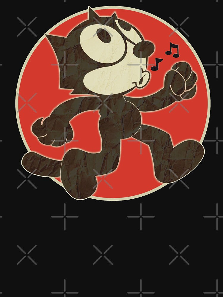 Felix The Cat Keep Walking Vintage Retro by SynstheticRealm T-Shirts, Hoodie, Sweatshirt | BlankRebels.com (Image 3)