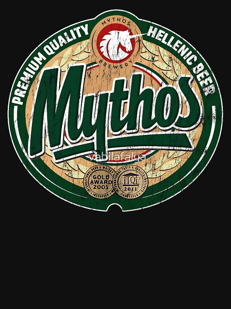 Hellenic Greek Beer Mythos Vintage by vabilafalya T-Shirts, Hoodie, Sweatshirt | BlankRebels.com (Image 3)