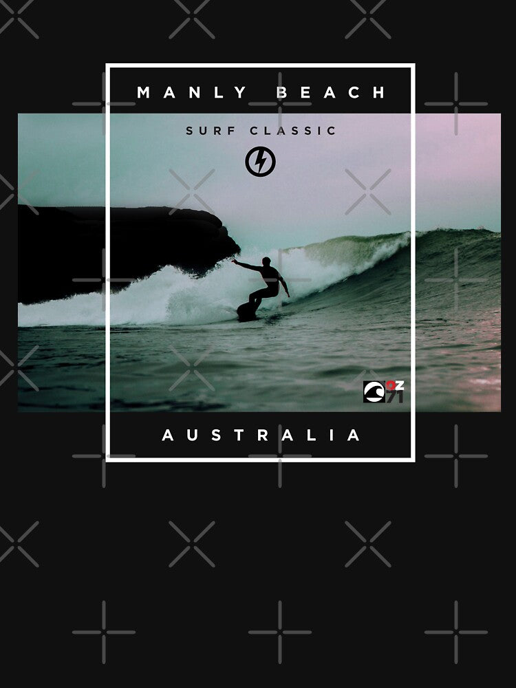 Manly Beach Australia surf classic No.1 by OffbeetShirts T-Shirts, Hoodie, Sweatshirt | BlankRebels.com (Image 3)