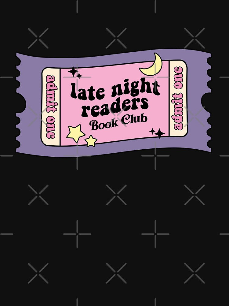 Ticket Late Night Readers Book Club Coupon Book Trope For Book Lovers by BookWishEra T-Shirts, Hoodie, Sweatshirt (Image 3)