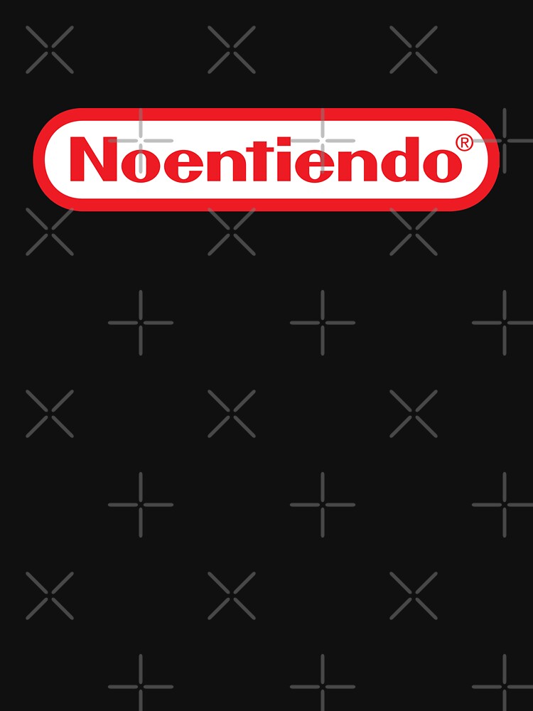 Old School Games No Entiendo Meme Noentiendo by fomodesigns T-Shirts, Hoodie, Sweatshirt | BlankRebels.com (Image 3)