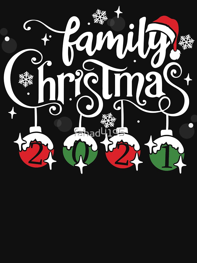 Family Christmas 2021 Christmas Gift For Family by fahad4195 T-Shirts, Hoodie, Sweatshirt | BlankRebels.com (Image 3)