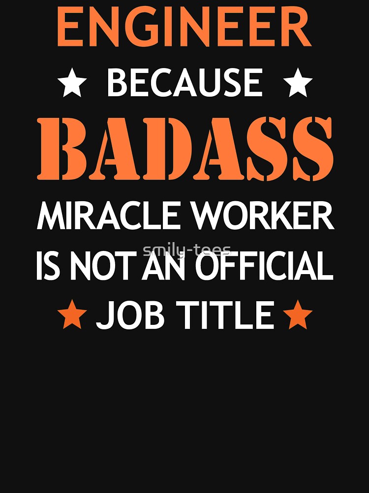 Engineer Badass Birthday Funny Christmas Cool Gift by smily-tees Hoodie, Sweatshirt | BlankRebels.com (Image 3)