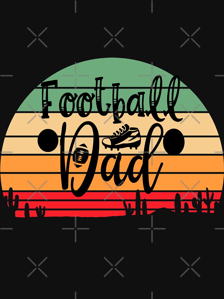 Football Dad vintage: Funny shirt for football lovers. by fajali master Hoodie, Sweatshirt | BlankRebels.com (Image 3)