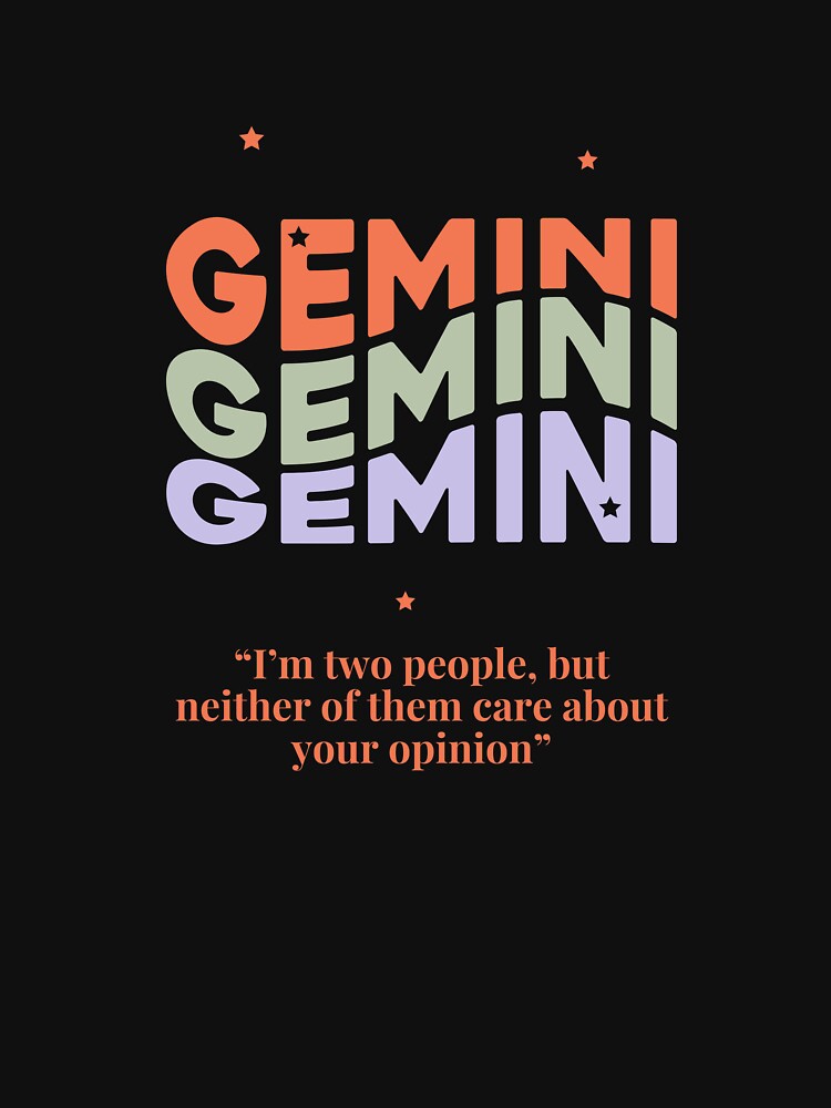 Gemini Zodiac Sign Savage by Marwisee47 T-Shirts, Hoodie, Sweatshirt | BlankRebels.com (Image 3)