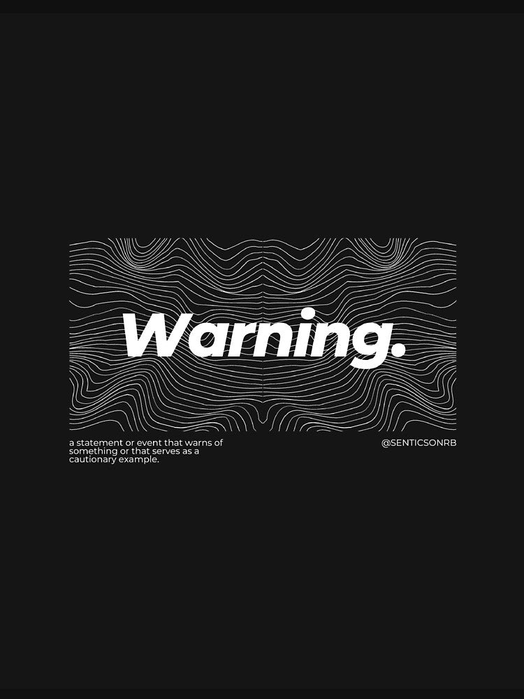Warning Tech T-Shirts, Hoodie, Sweatshirt