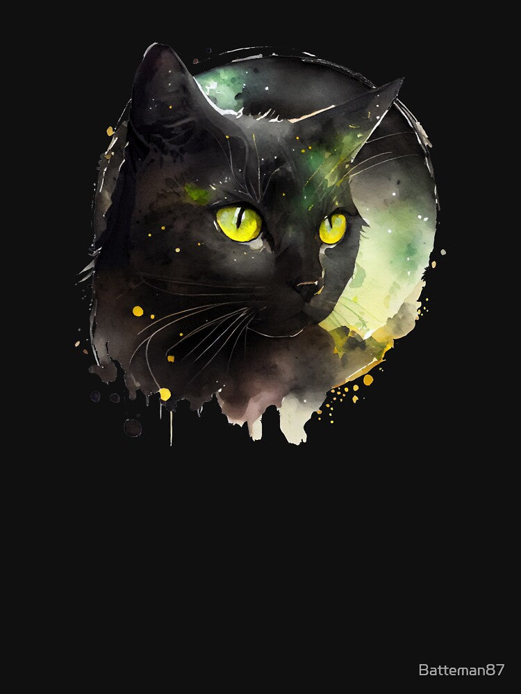 Black Cat by Batteman87 T-Shirts, Hoodie, Sweatshirt | BlankRebels.com (Image 3)