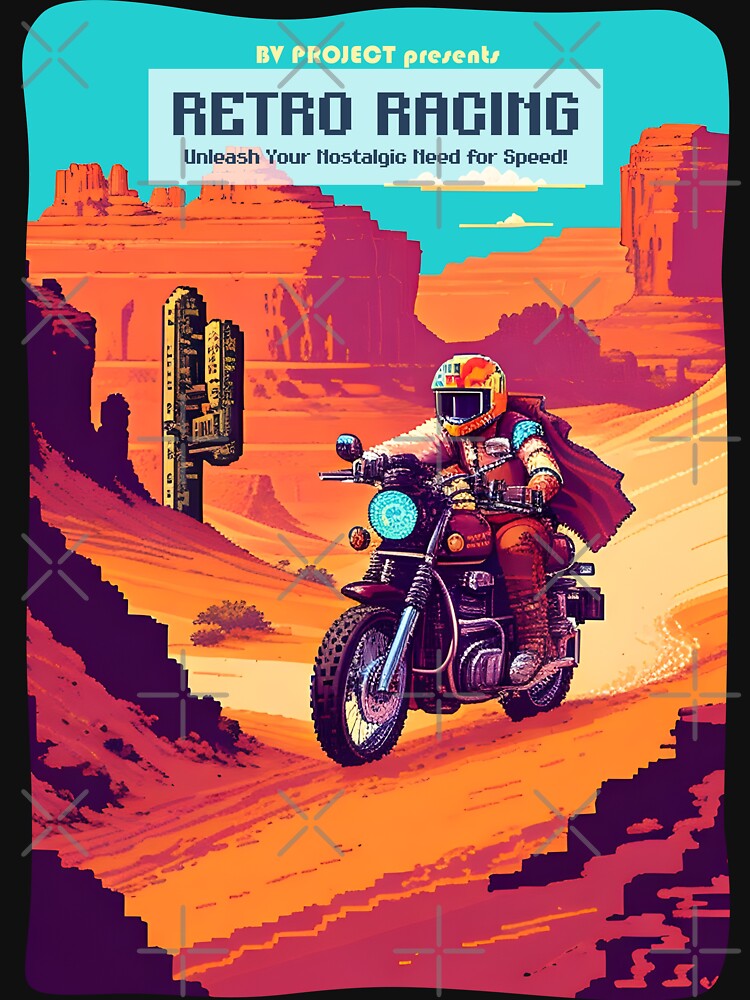Retro Racing by saflimbenly T-Shirts, Hoodie, Sweatshirt | BlankRebels.com (Image 3)
