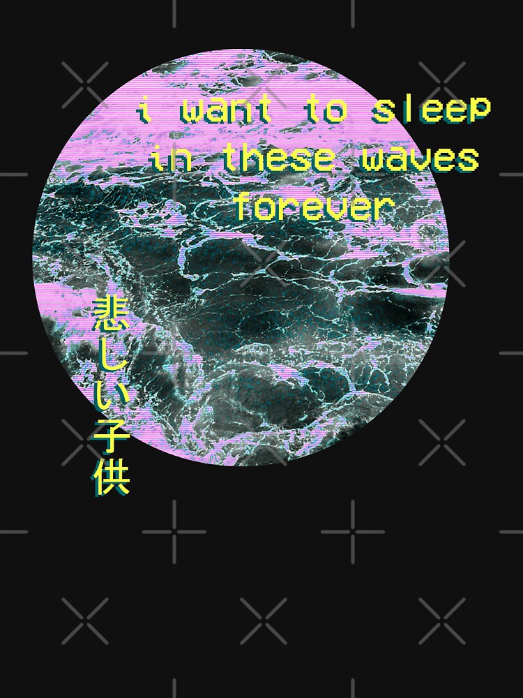 Aesthetic Vaporwave Meme Gift Emotional Vaporwave by D-C-Designs T-Shirts, Hoodie, Sweatshirt | BlankRebels.com (Image 3)