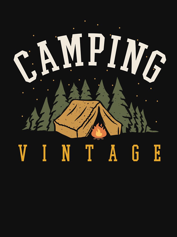 camping vintage shirt by SVRT SHIRT Hoodie, Sweatshirt | BlankRebels.com (Image 3)