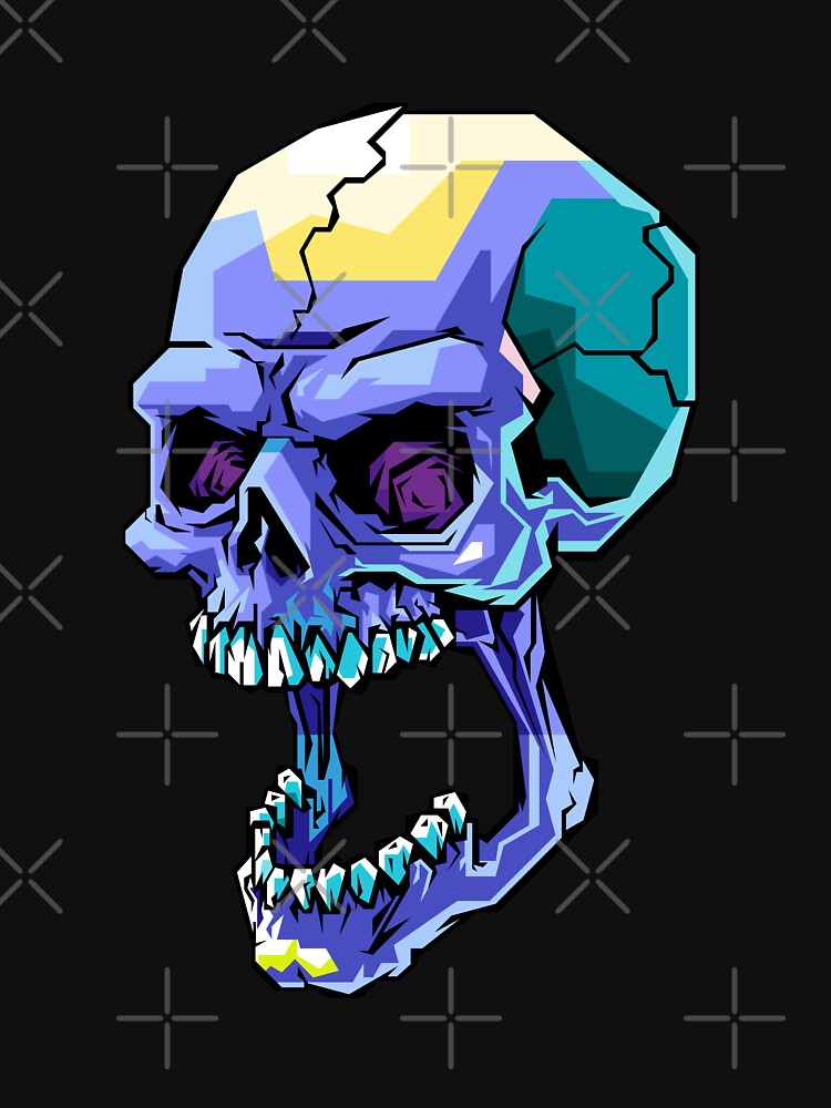 Skull of the ghost by Catvektor T-Shirts, Hoodie, Sweatshirt | BlankRebels.com (Image 3)