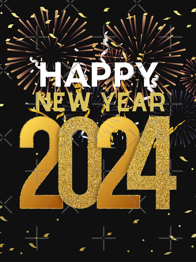 New Year 2024 gold by GJ-Creations T-Shirts, Hoodie, Sweatshirt | BlankRebels.com (Image 3)