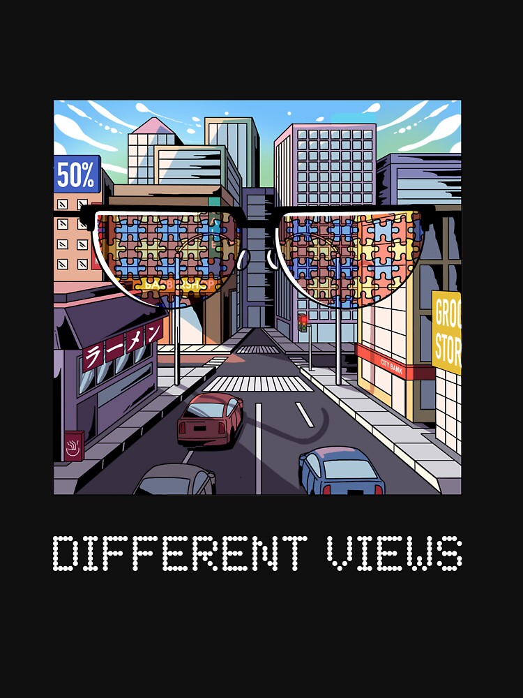 AUTISM AWARENESS DIFFERENT VIEWS ASD by gcolli795 T-Shirts, Hoodie, Sweatshirt | BlankRebels.com (Image 3)