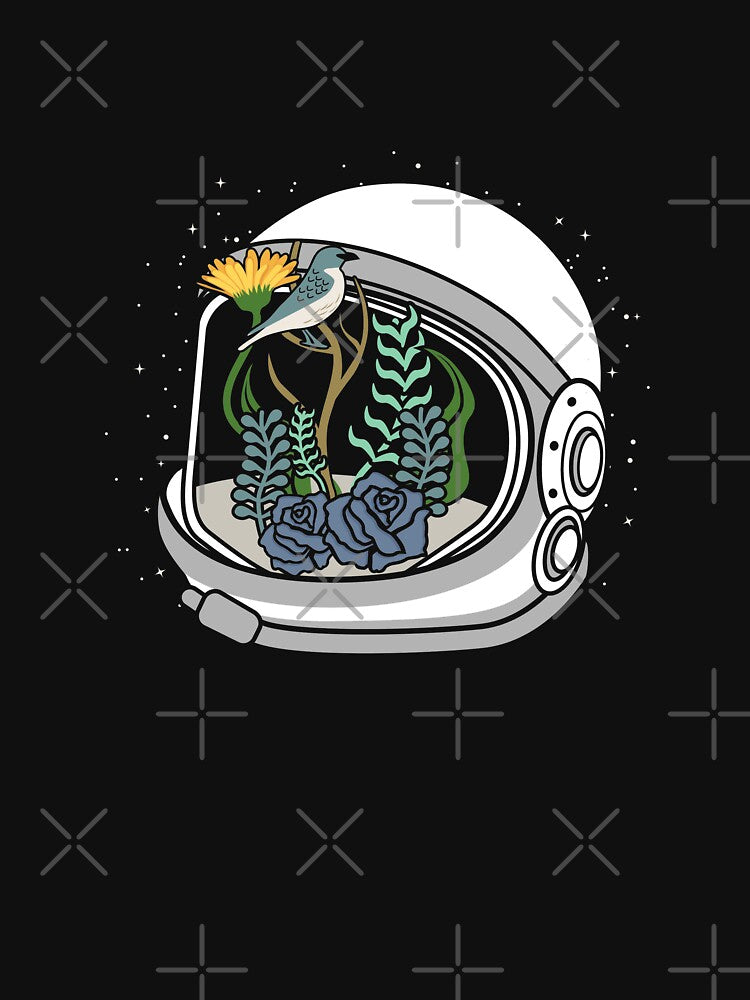 Astronaut Flower by VibrantGifts T-Shirts, Hoodie, Sweatshirt | BlankRebels.com (Image 3)