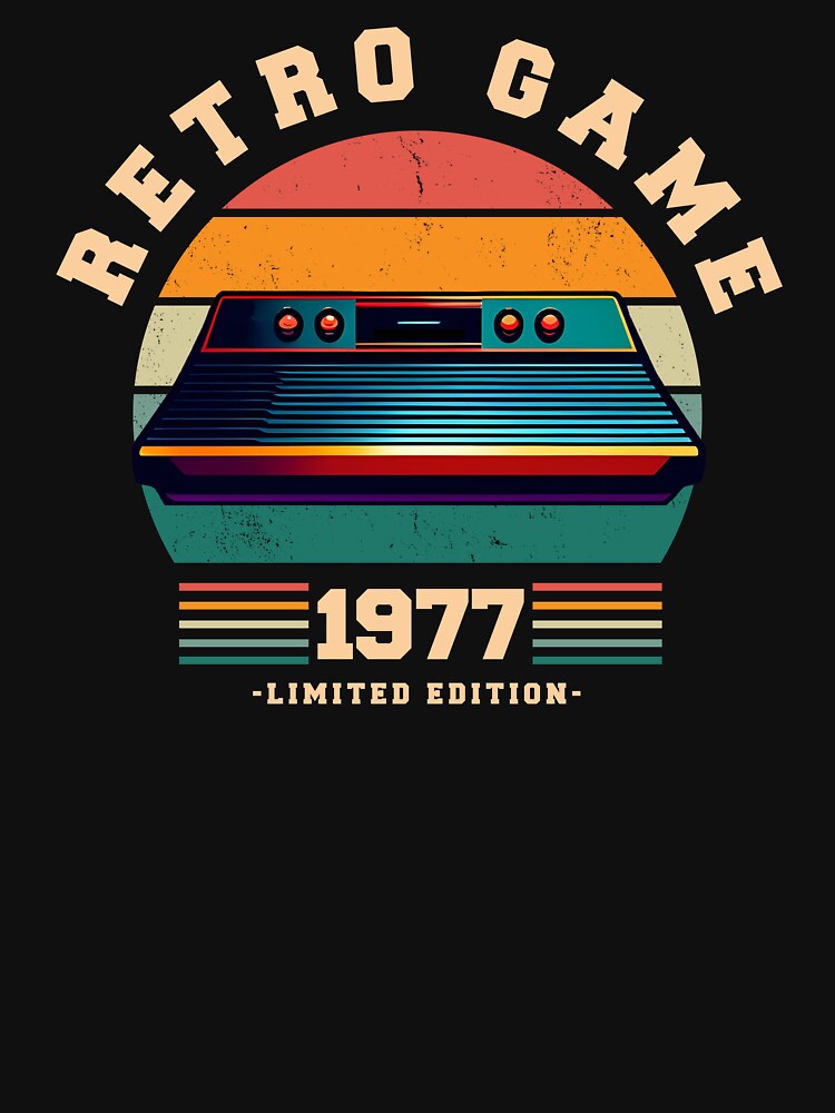 1977 Retro Game Console by Serbin T-Shirts, Hoodie, Sweatshirt | BlankRebels.com (Image 3)