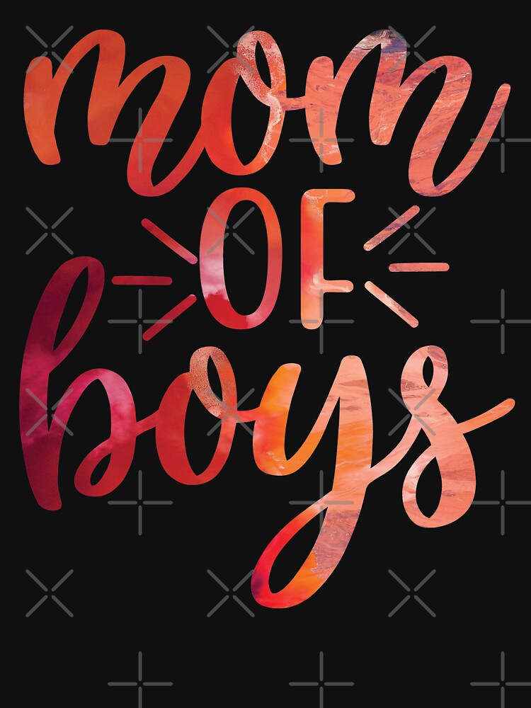 Mom Of Boys by Qudkin T-Shirts, Hoodie, Sweatshirt | BlankRebels.com (Image 3)