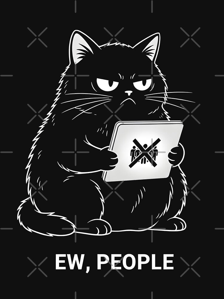 Grumpy Cat Anti-Social Club by Nocturnal-Vines T-Shirts, Hoodie, Sweatshirt | BlankRebels.com (Image 3)