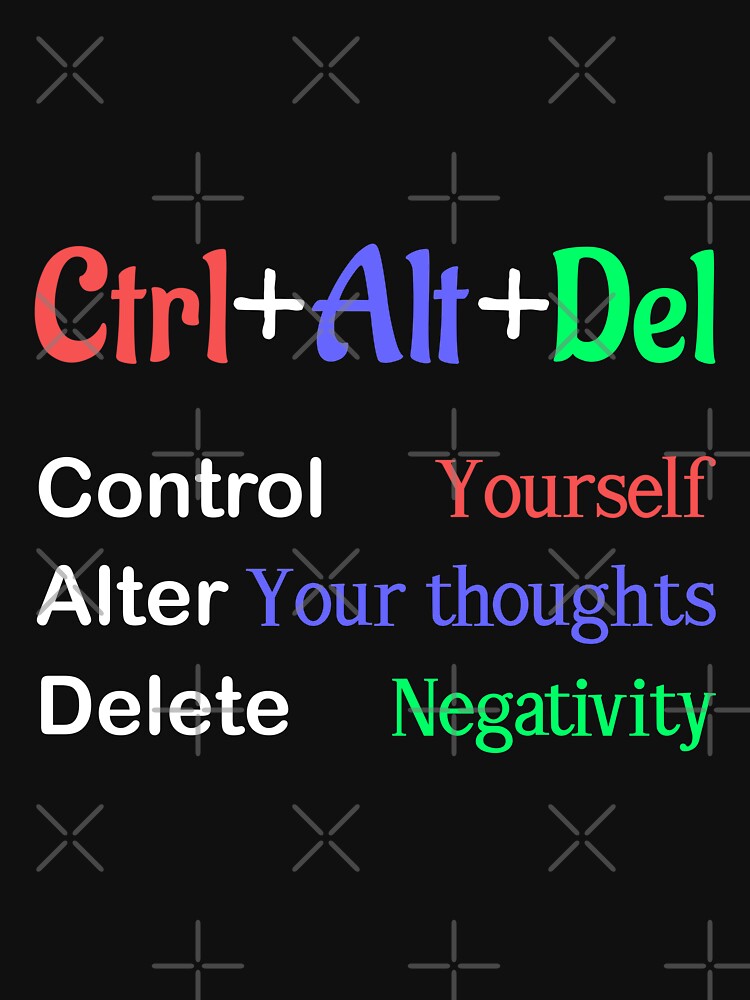 Ctrl + Alt +Del quote, Control, Alt and Delete, Motivational quotes, positive words and inspirational sayings... (Image 3)
