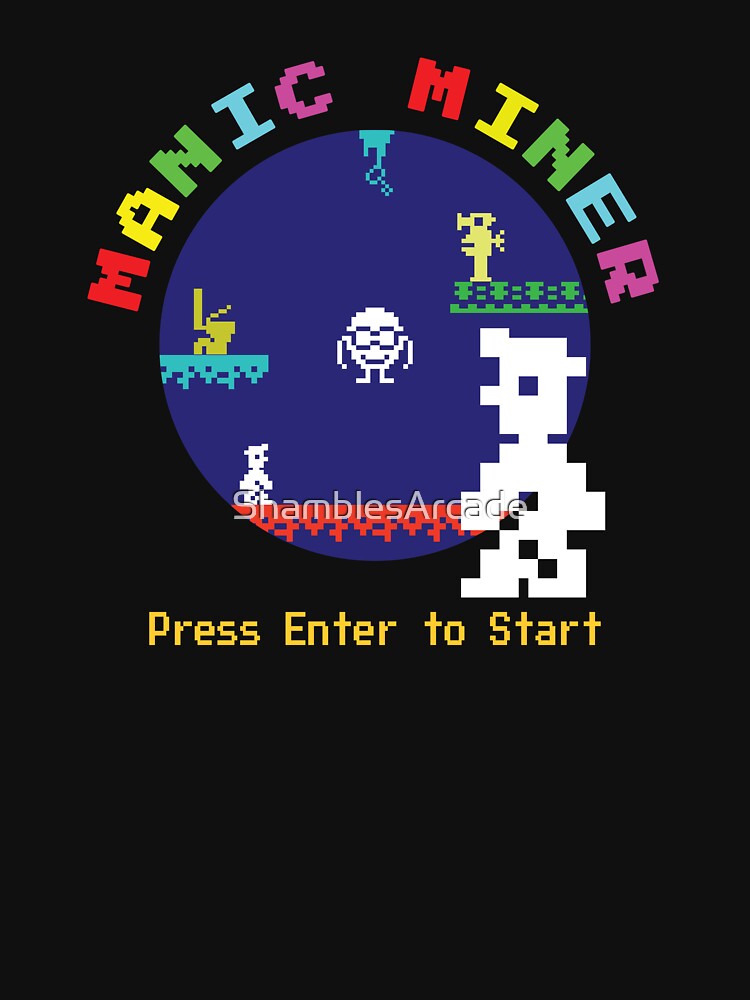 Retro Gamer Manic by ShamblesArcade T-Shirts, Hoodie, Sweatshirt | BlankRebels.com (Image 3)