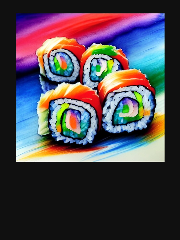 Sushi Lover by ArtistsQuest T-Shirts, Hoodie, Sweatshirt | BlankRebels.com (Image 3)