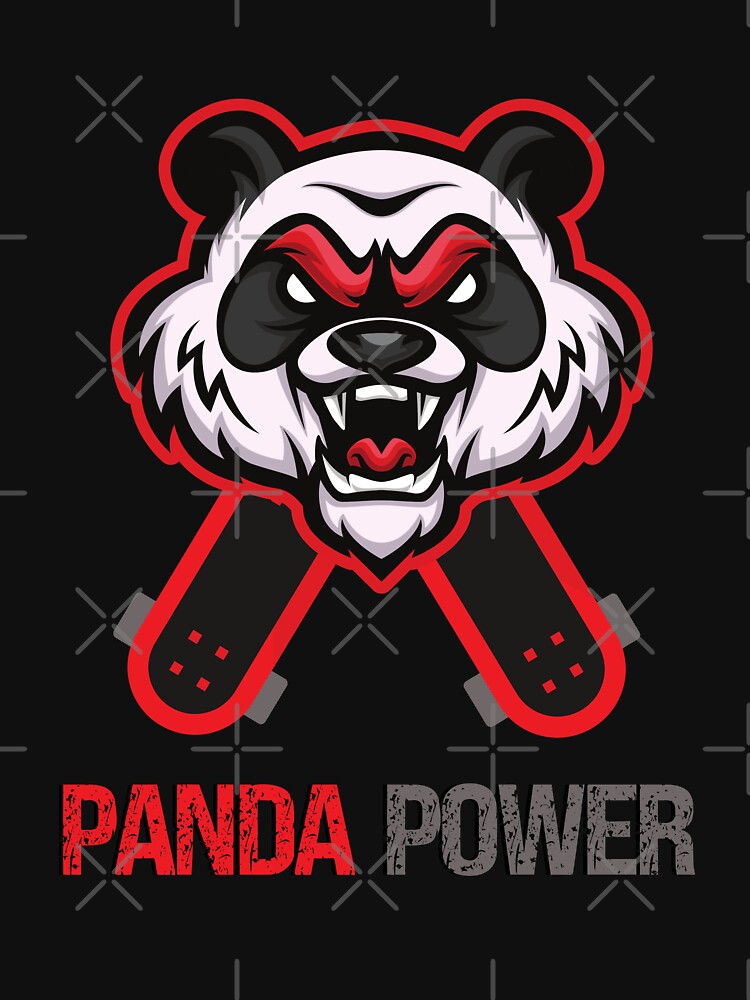 panda power sateboard by PRINYOS T-Shirts, Hoodie, Sweatshirt | BlankRebels.com (Image 3)