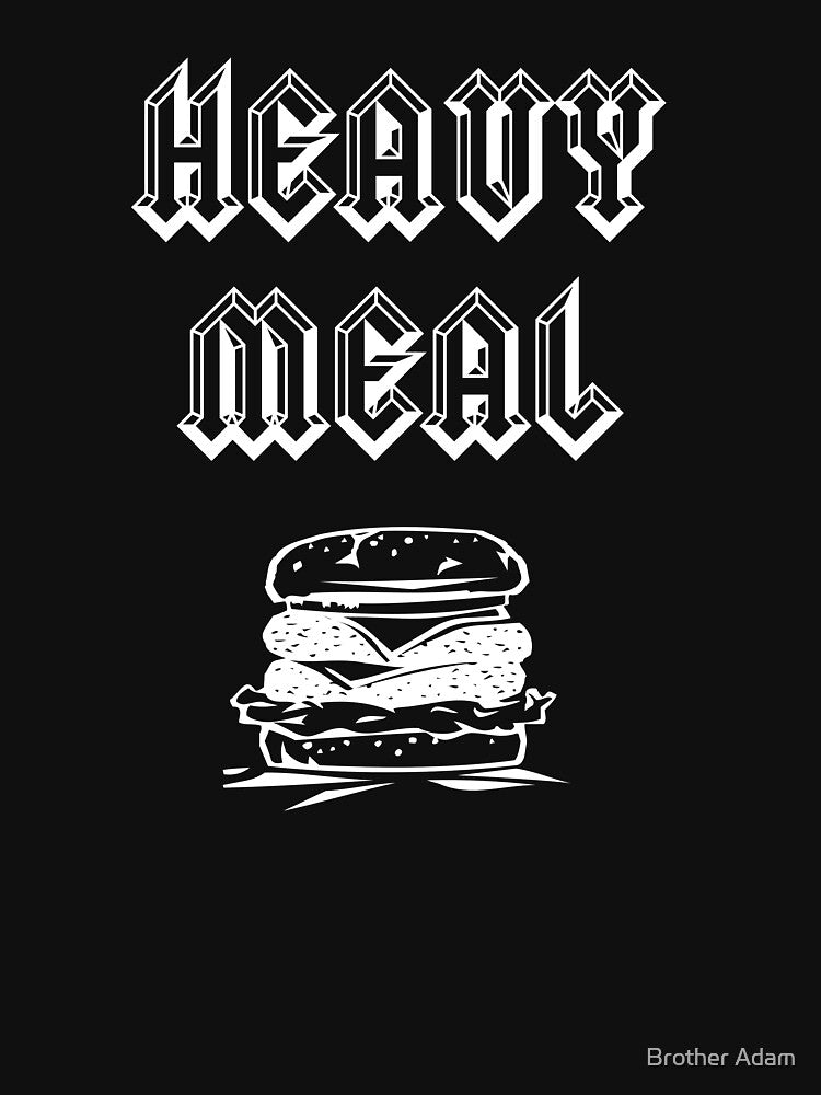 Burgers ROCK! by Brother Adam T-Shirts, Hoodie, Sweatshirt | BlankRebels.com (Image 3)