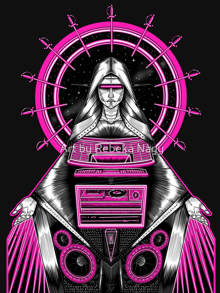 Neon Virgin by Art by Rebeka Nagy