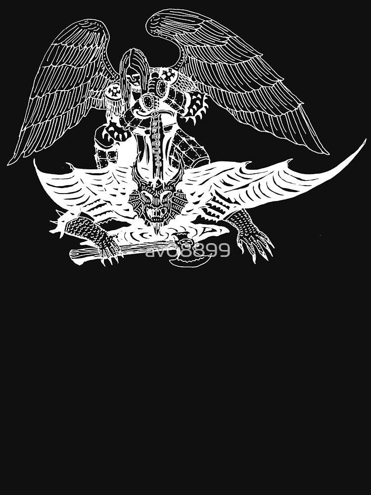 Angel slays demon by av08899 T-Shirts, Hoodie, Sweatshirt | BlankRebels.com (Image 3)