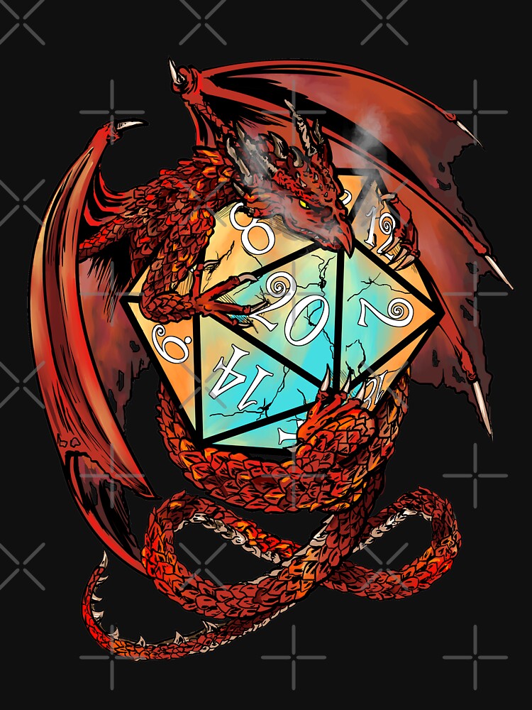 Red Dragon Dice by saintash
