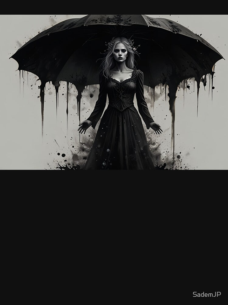 Lady in Black by SademJP T-Shirts, Hoodie, Sweatshirt | BlankRebels.com (Image 3)