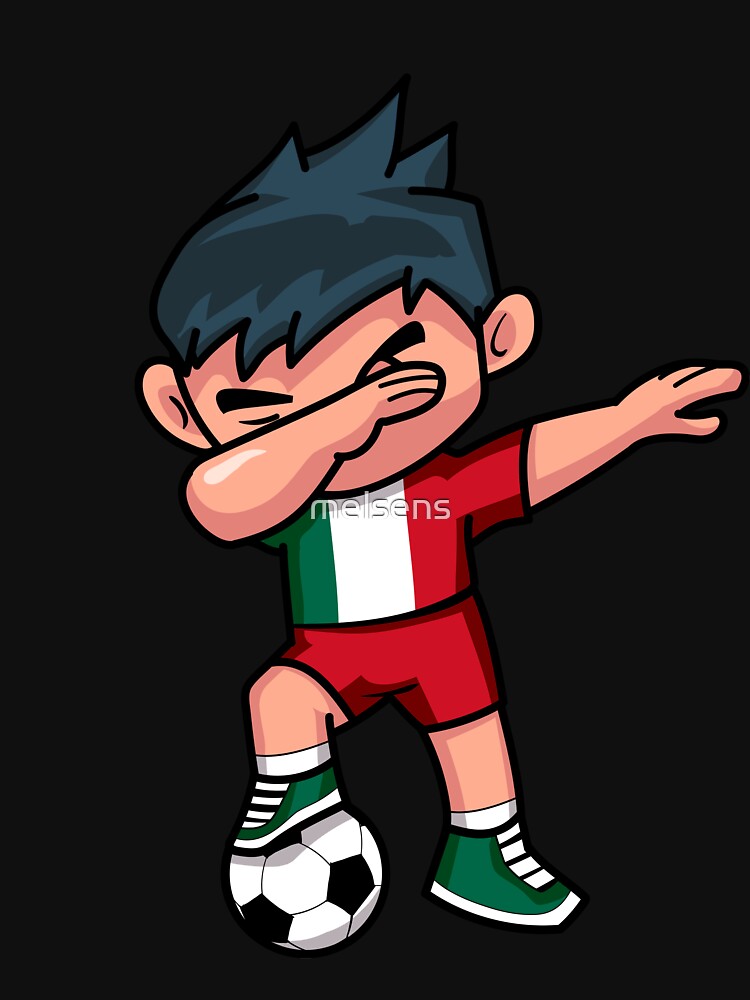 Soccer Boy Dabbing Italy by melsens