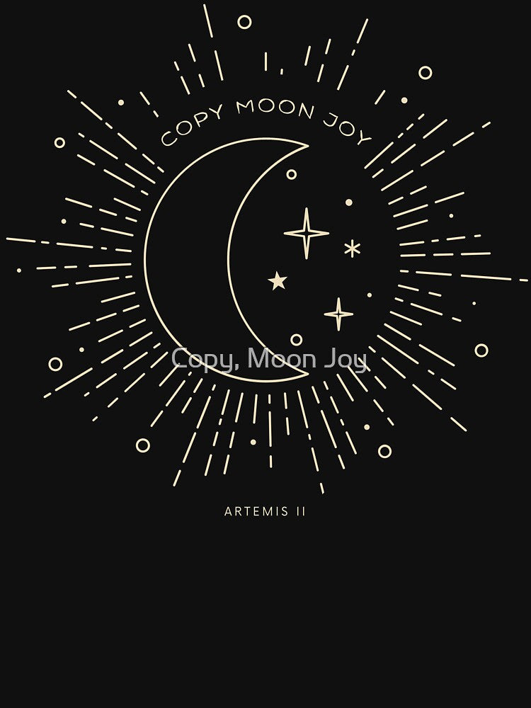 Copy Moon Joy (Cream) -- Artemis II NASA Mission to the Moon by Copy, Moon Joy