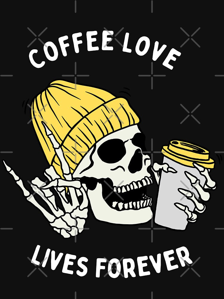 Coffee Love, Lives Forever Yellow by Jasby-Co T-Shirts, Hoodie, Sweatshirt | BlankRebels.com (Image 3)
