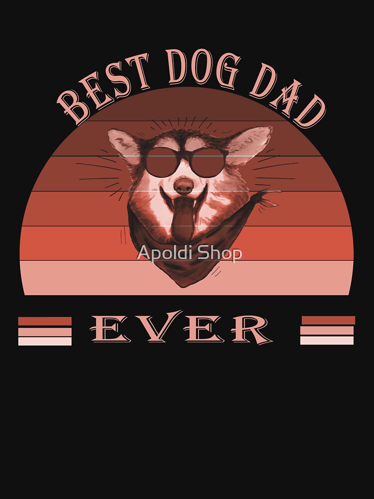 Best Dog Dad Ever Vintage by Apoldi Shop T-Shirts, Hoodie, Sweatshirt | BlankRebels.com (Image 3)