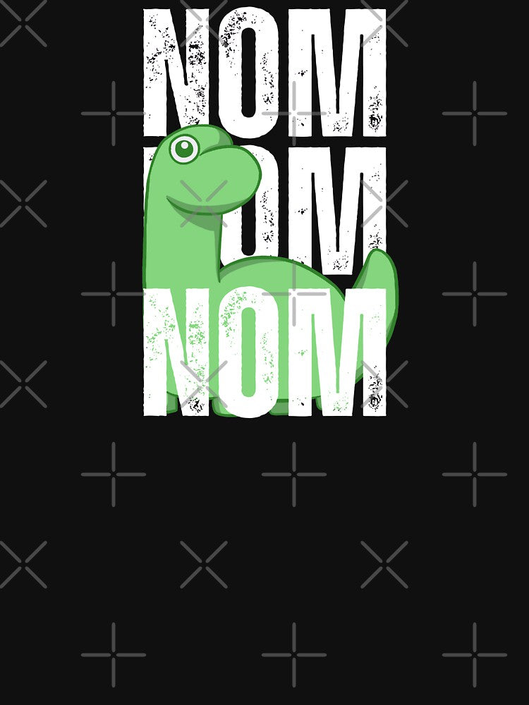 Nom. Nom. Nom. Brachiosaurus by The magic  Yellow bus T-Shirts, Hoodie, Sweatshirt | BlankRebels.com (Image 3)
